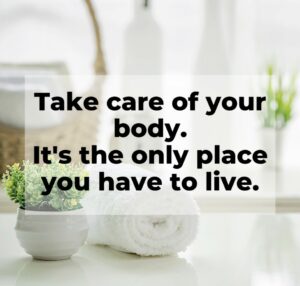 bowen therapy take care of your body. it's the only place you have to live.